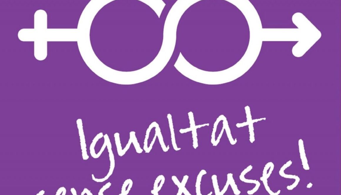 Imatge informativa notícia: igualtat sense excuses