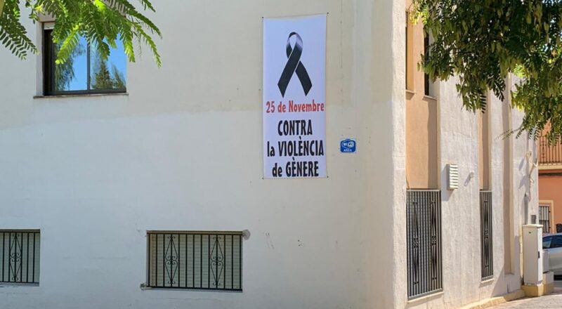 Imagen informativa noticia: cartel del 25N contra la violencia de género.