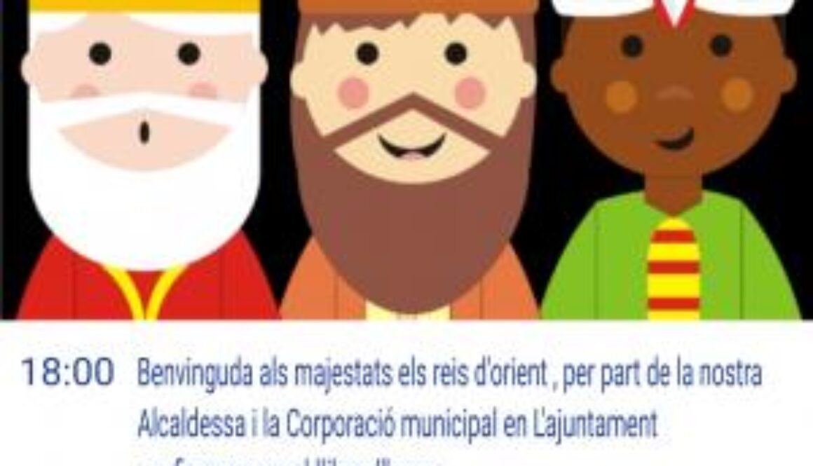 Imagen informativa noticia: Cartel de la cabalgata de los reyes magos.