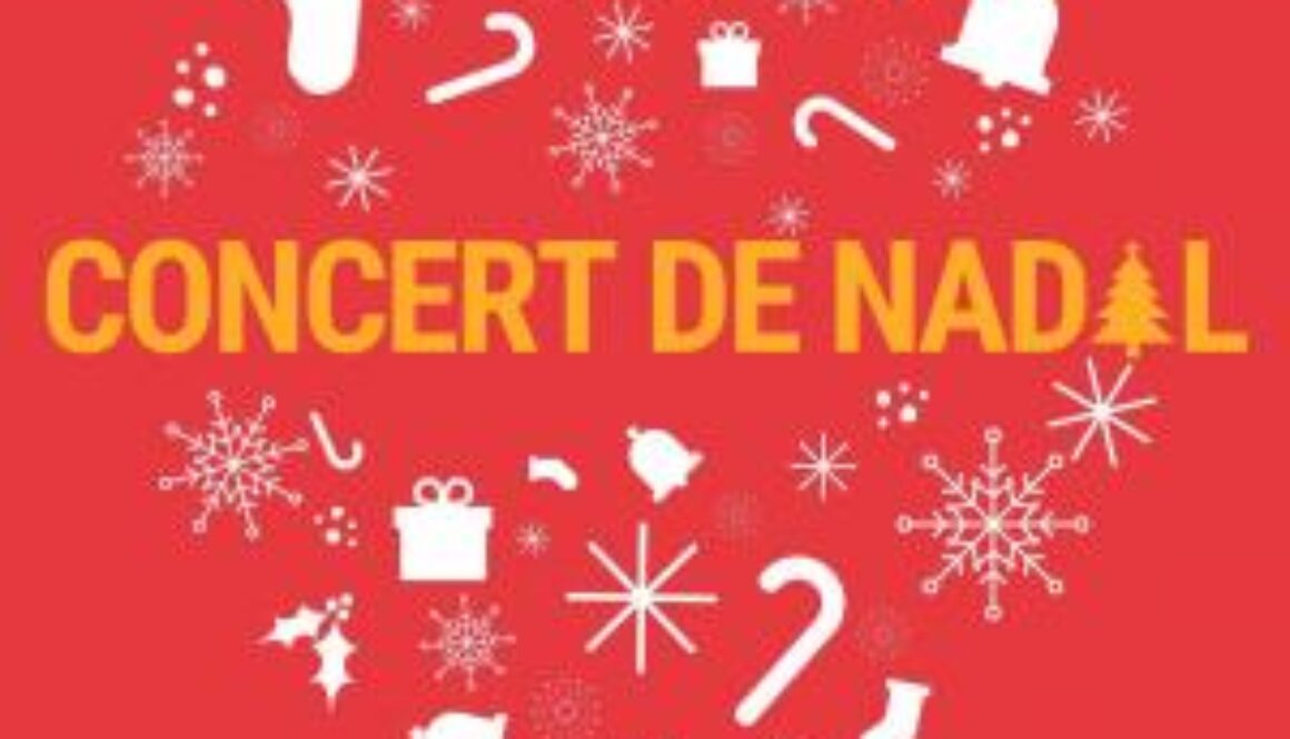 Cartell del concert de Nadal