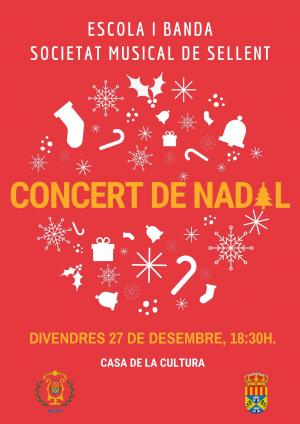 Cartell del concert de Nadal