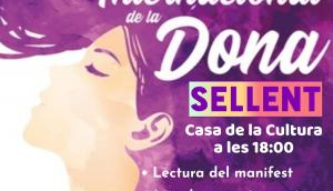 Cartell del Dia internacional de la dona, Sellent