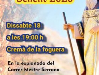 Cartell de Sant Antoni de Sellent 2020